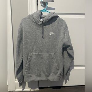 Nike Men's Heather Gray Pullover Hoodie